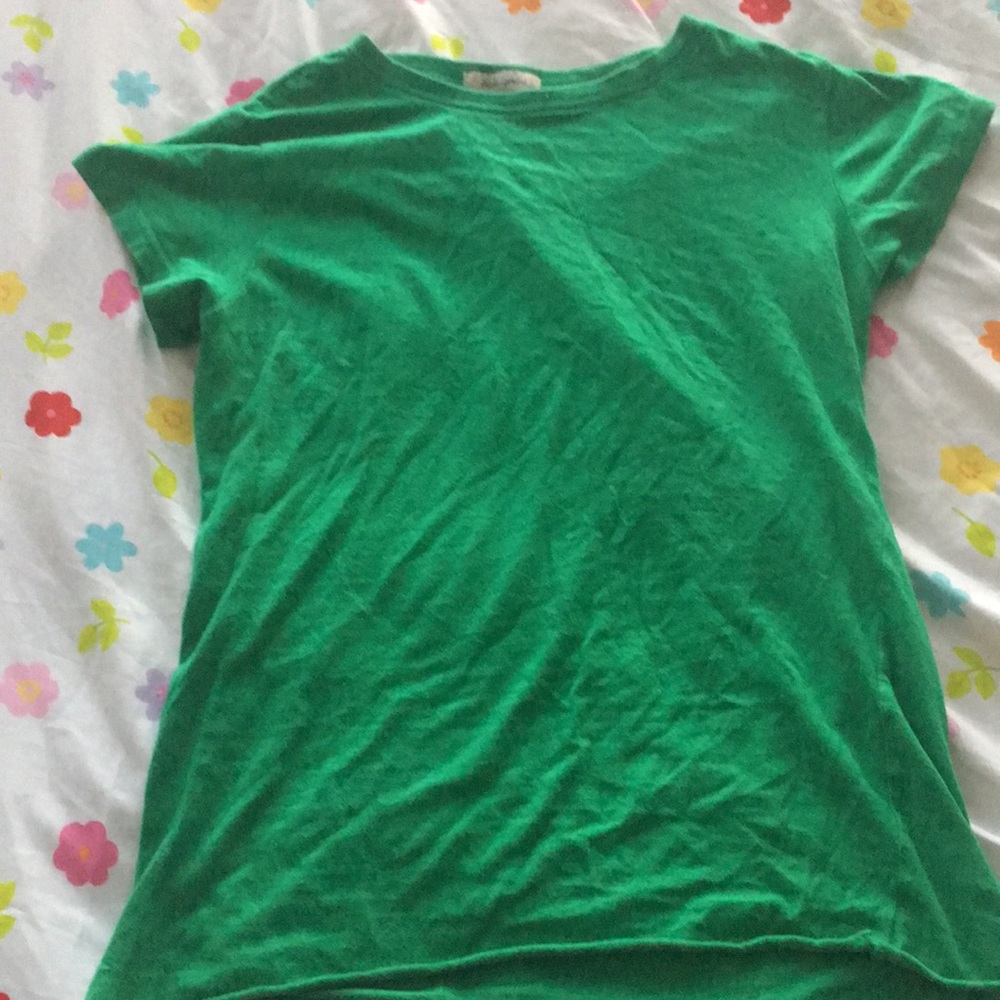 Green shirt
